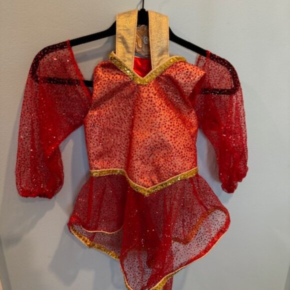 Chasing Fireflies Size 5/6 Phoenix Costume for Girls - Picture 2 of 7